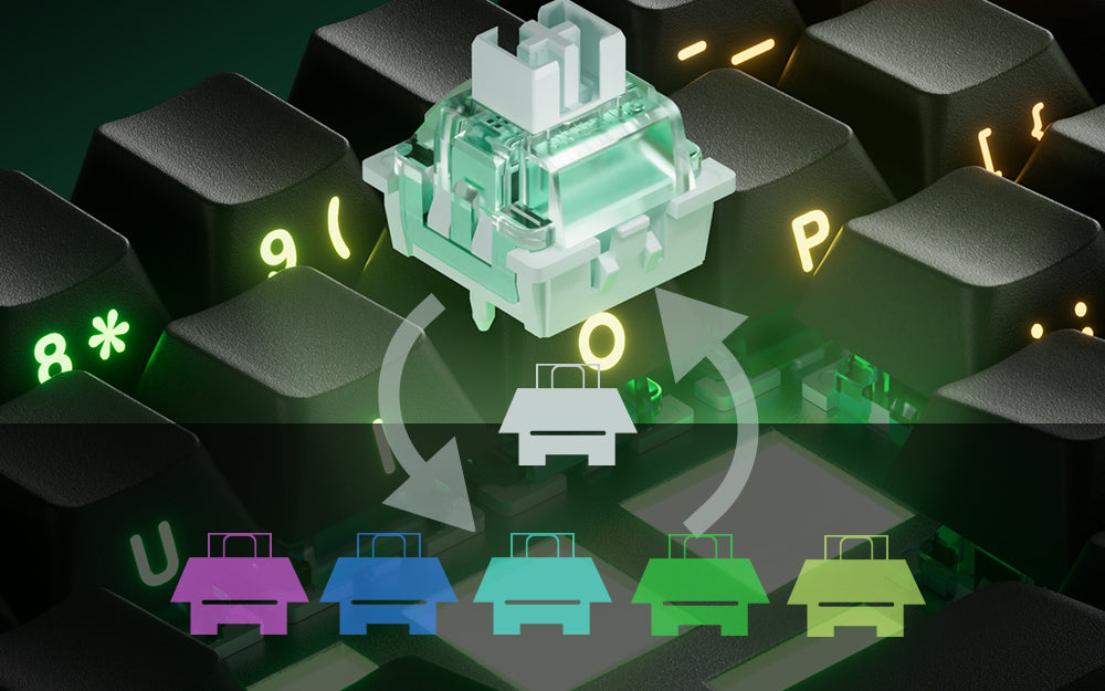 Akko MonsGeek FUN68 FUN60 PRO&MAX  HE Magnetic Keyboard 60% 65% Gaming Keyboards Rapid Trigger 8K Custom Keyboard Gamer Esports