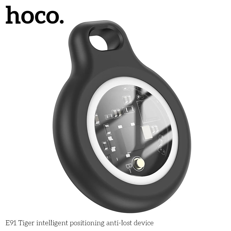 HOCO E91 Smart Airtag GPS Positioning Pet Anti-Lost Device with case For iphone find my Keychain Kids Trackers Finder Locator