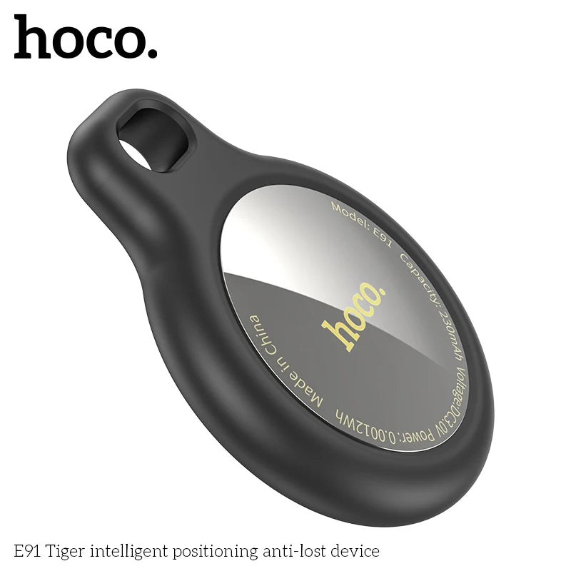 HOCO E91 Smart Airtag GPS Positioning Pet Anti-Lost Device with case For iphone find my Keychain Kids Trackers Finder Locator
