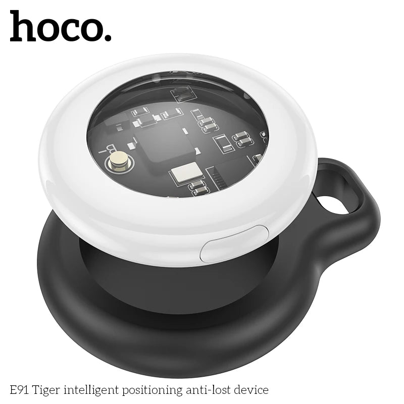 HOCO E91 Smart Airtag GPS Positioning Pet Anti-Lost Device with case For iphone find my Keychain Kids Trackers Finder Locator