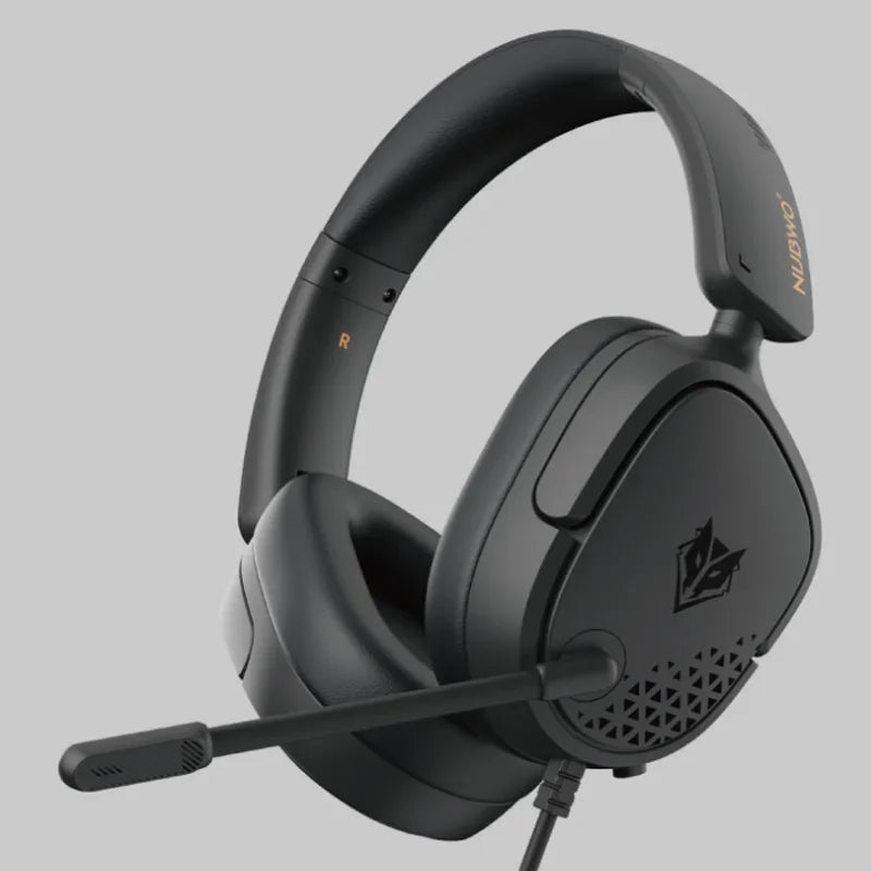 NUBWO HG04L Gaming Headset 3.5mm Jack Clear Unidirectional Mic Soft Memory Earmuffs for PS5/PS4 Xbox Series X|S/Xbox One Switch