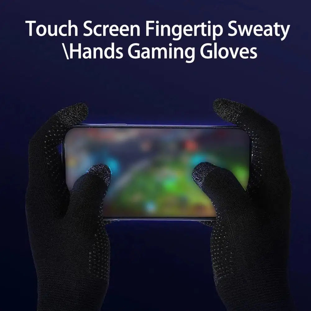 Wear-resistant Gaming Grip Gloves Durable Moisture-wicking Precise Sensitive Touch Screen Fingertips Gloves Cover